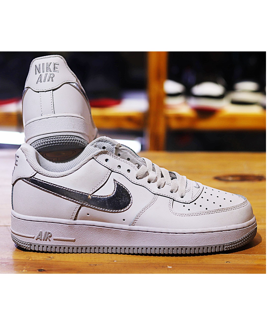 Nike Air Force Low Neck ( OEM LEATHER QUALITY )