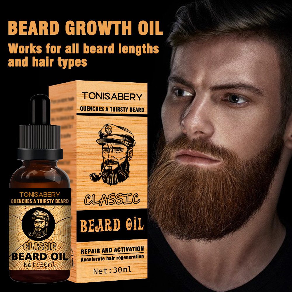 Beard Growth Oil nourishing strong growth beard oil .