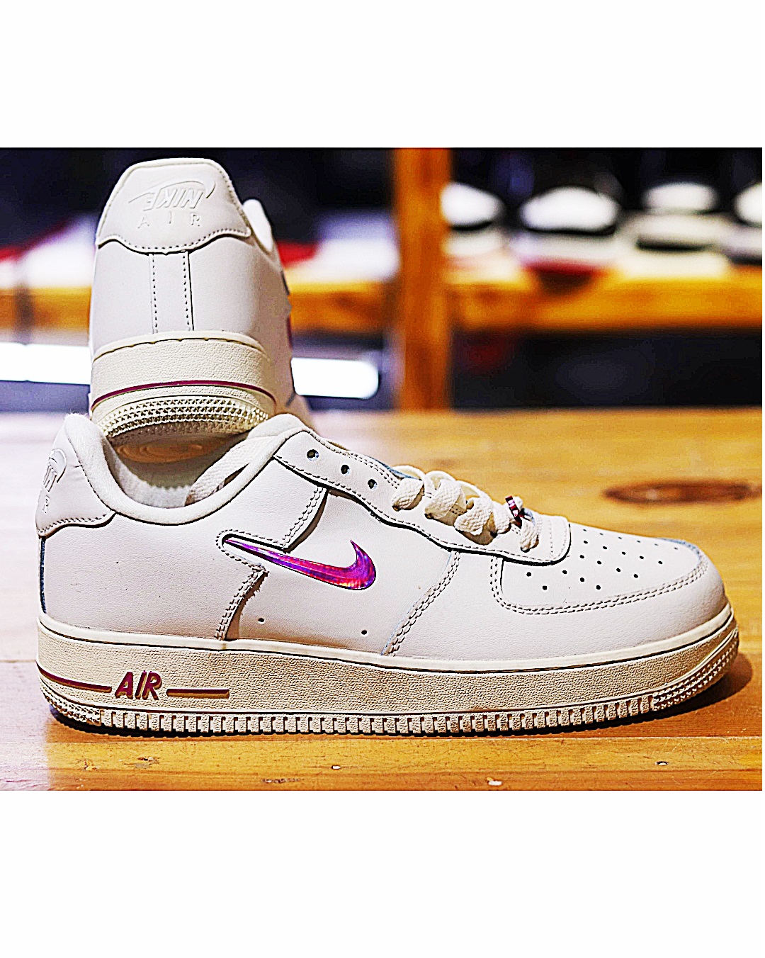Nike Air Force Low Neck ( OEM LEATHER QUALITY )