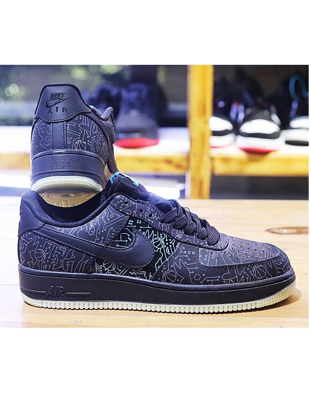 Nike Air Force Low Neck ( OEM LEATHER QUALITY )