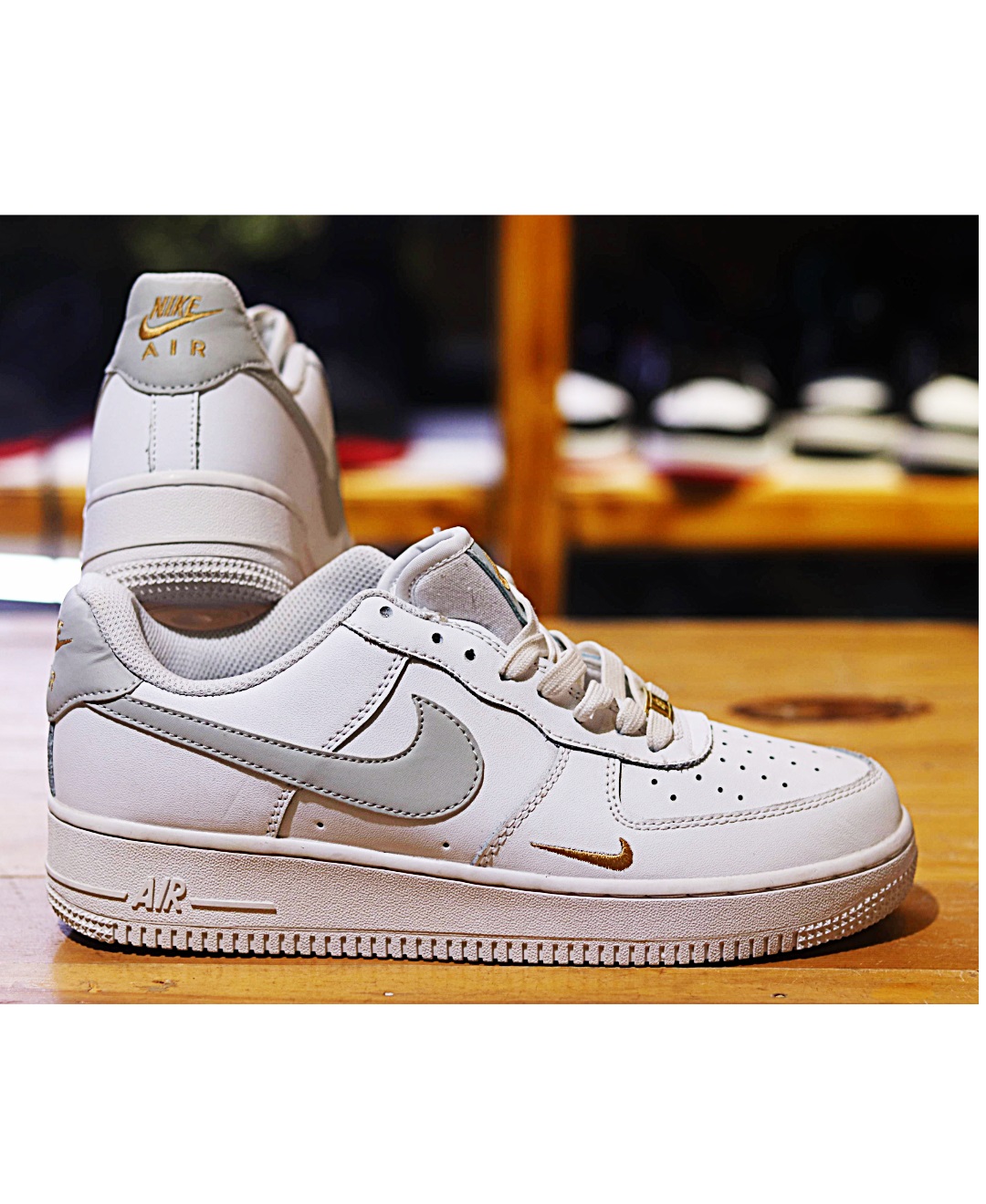 Nike Air Force Low Neck ( OEM LEATHER QUALITY )