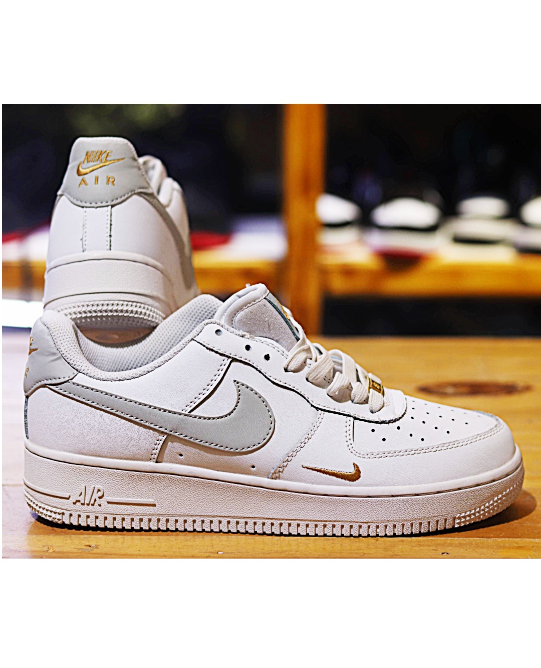 Nike Air Force Low Neck ( OEM LEATHER QUALITY )